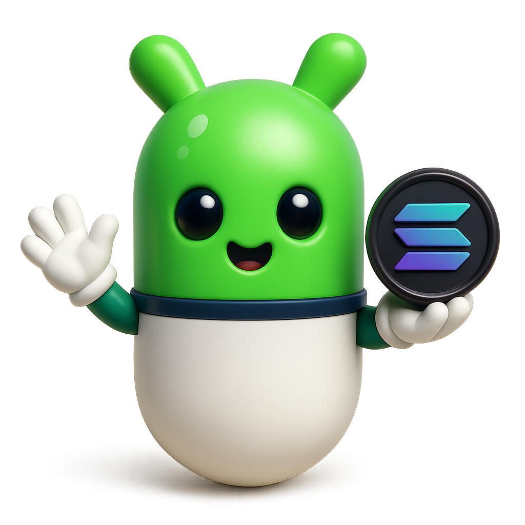 PumpMasterBots Mascot